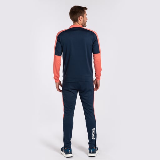  Joma Eco Championship trainingspak, marineblauw, fluorescerend oranje