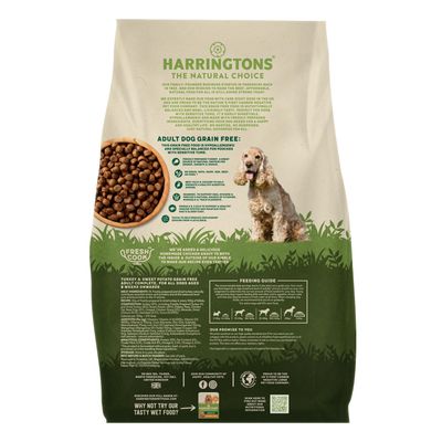 Harringtons Grain-Free Adult – Indyk i słodkie ziemniaki