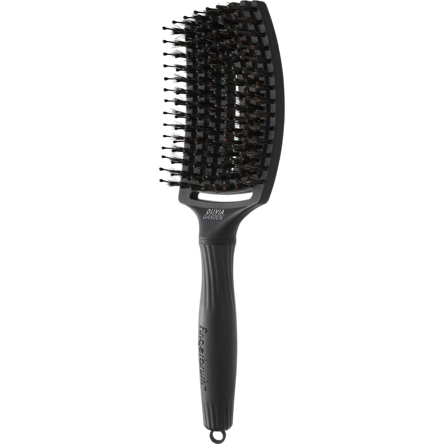 Olivia Garden Flat and Paddle Brushes, prstna krtača, velika – 1 kos