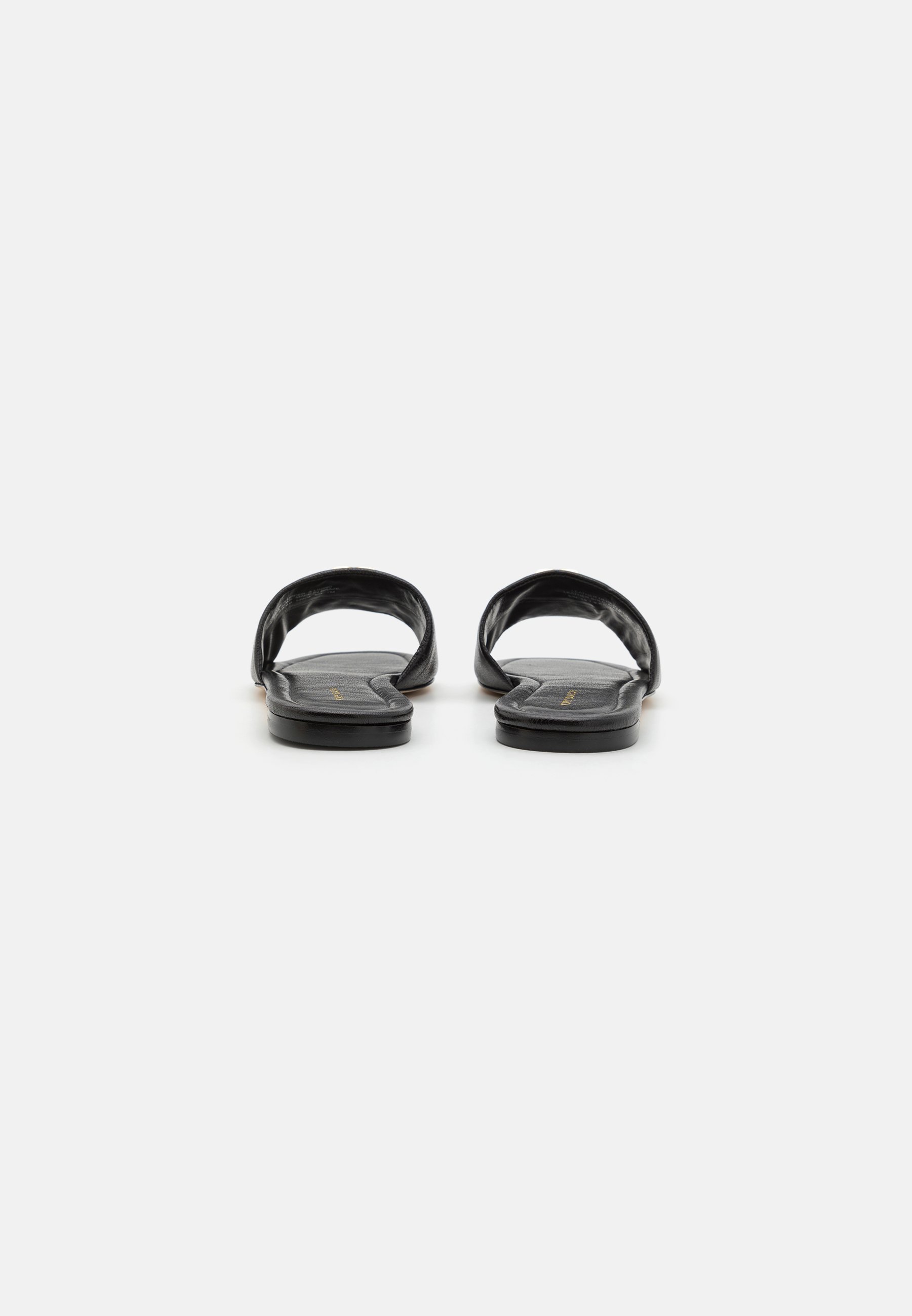 Tory Burch ELEANOR SLIDE - Mules - nero/oro perfetto