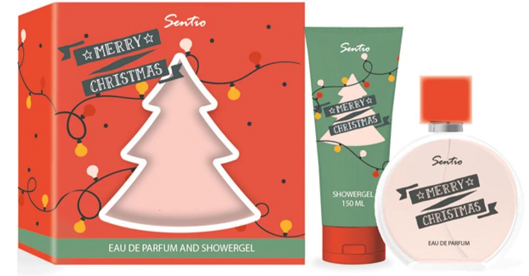„Merry Christmas Tree“ kvepalai ir dušo želė Moteriški kvepalai