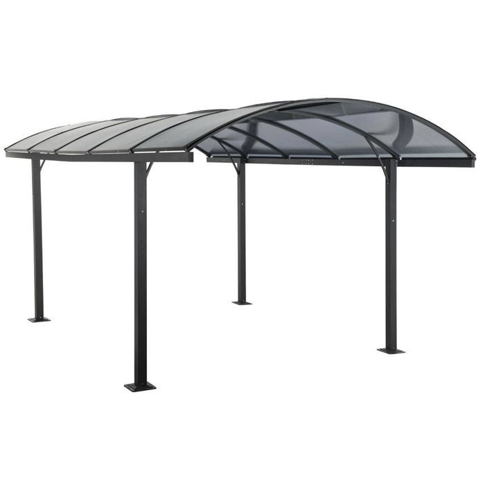 Carport in metallo Belize, 14,70 m² - Hespéride