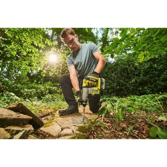 Taladro inalámbrico - RYOBI - ONE RSDS18X-0 - 18 V - 2,5 J - SDS