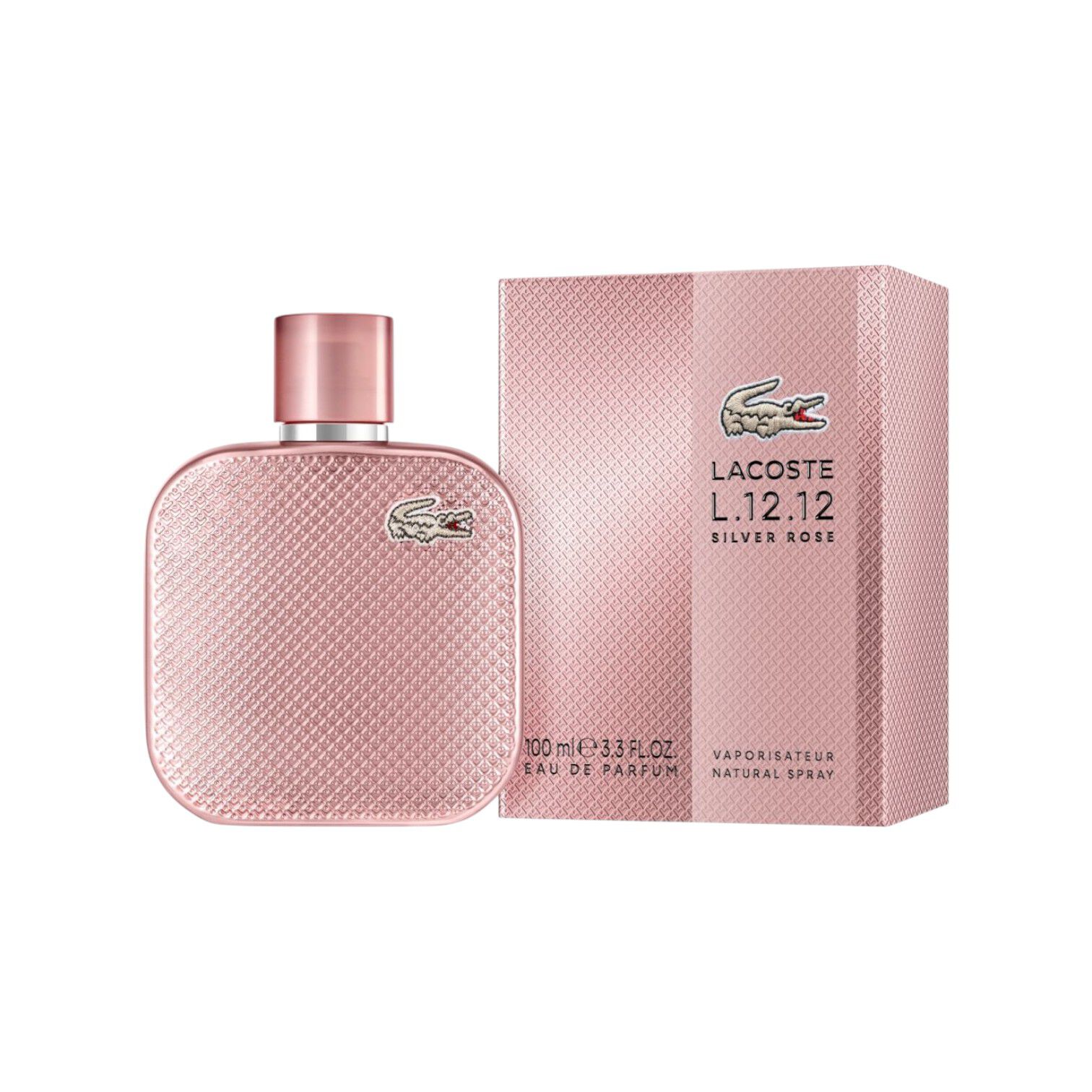Lacoste L1212 Argento Rosa