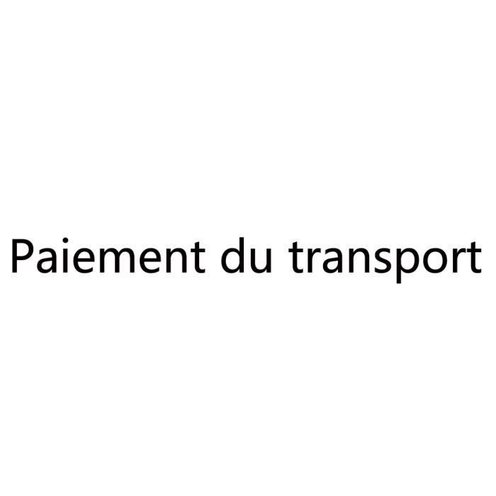 Paiement du transport