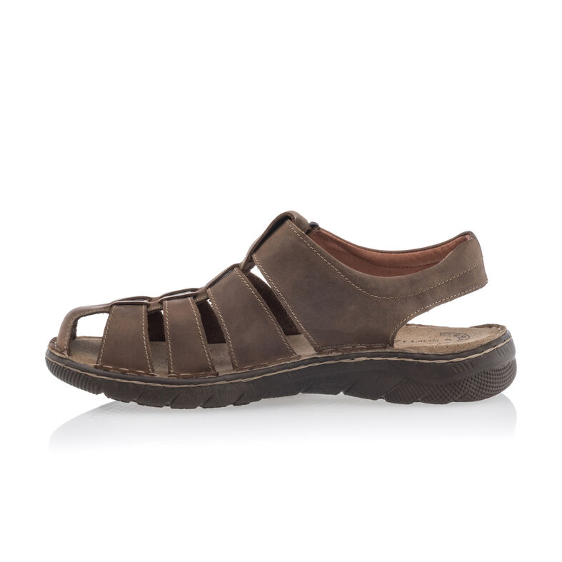  Brune sandaler / sko med åpen tå for menn