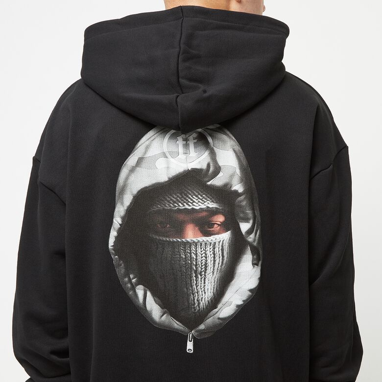 Sudadera con capucha de algodón extragrueso tipo caja