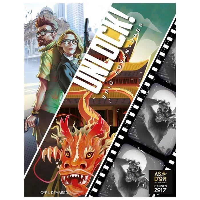 Entdecke epische Abenteuer – ASMODEE – Brettspiel – 1 bis 6 Spieler – 60 Minuten