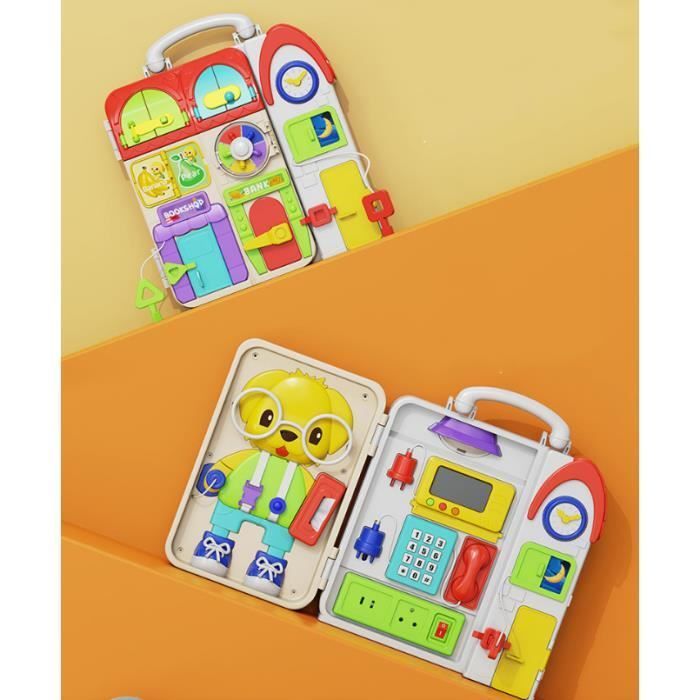 Jouets d'apprentissage - Marque - Modèle - Développement précoce - Sons et lumières - Blanc