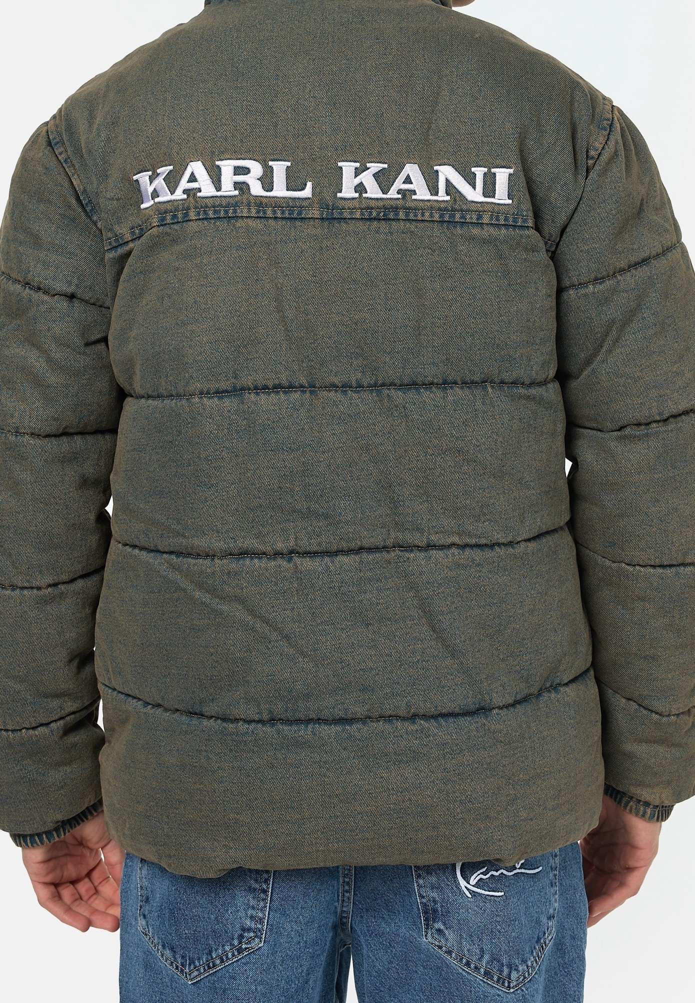Karl Kani Vinterjakke - mørkeblå denim