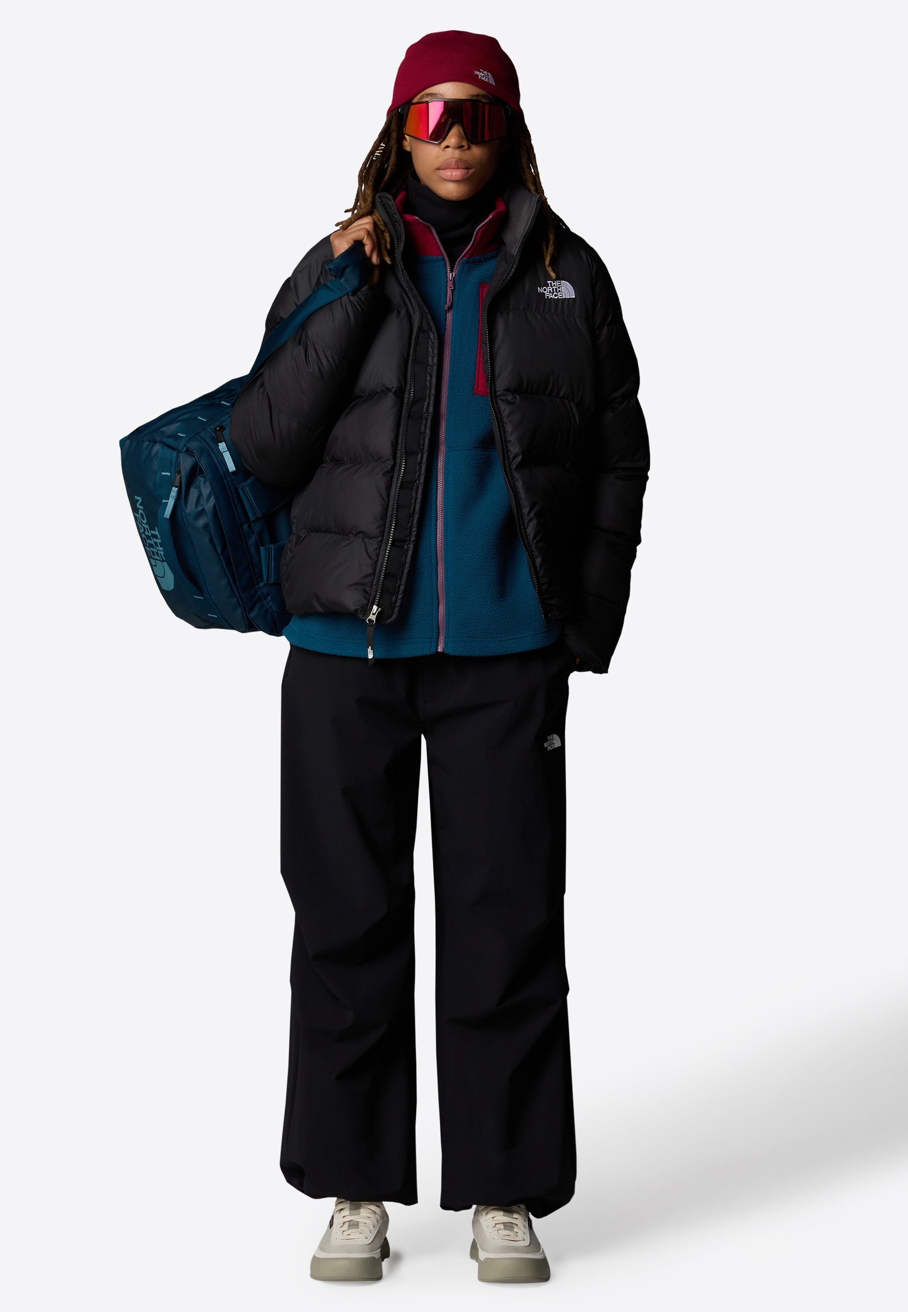 Giacca invernale The North Face W SAIKURU - colore nero/grigio asfalto