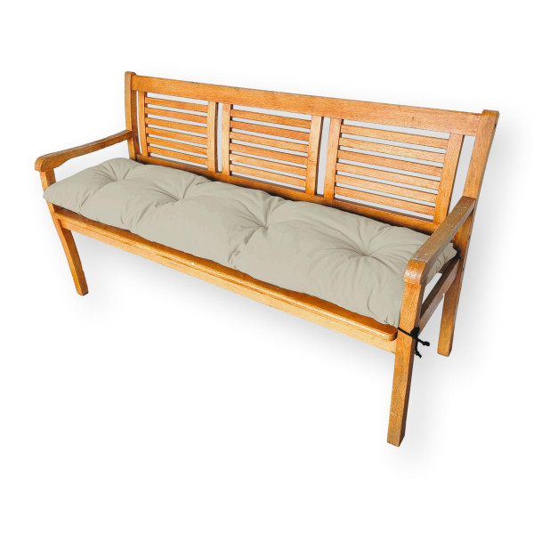 Poduszki na meble ogrodowe UV odporne, 100x40 cm, Beż