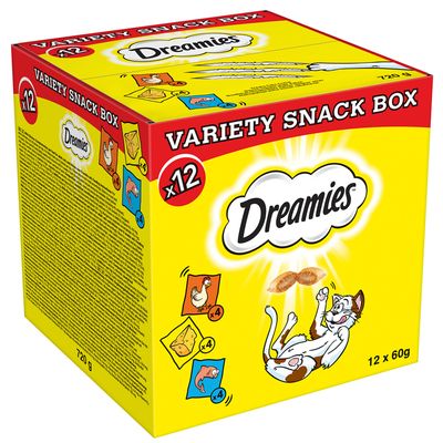 Scatola di snack assortiti Dreamies