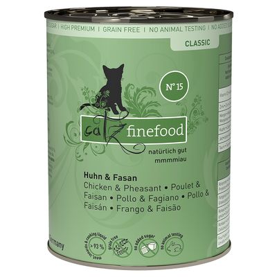 Catz Finefood Confezione assortita di prova in lattine da 6 x 400 g