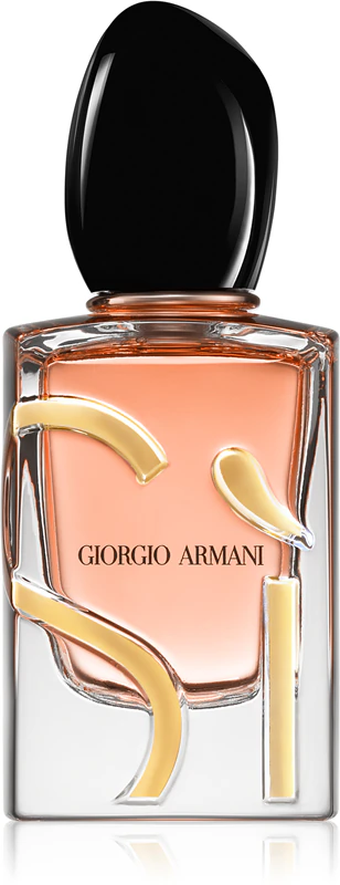 Frasco recarregável de Armani Sì Intense Eau de Parfum para mulheres