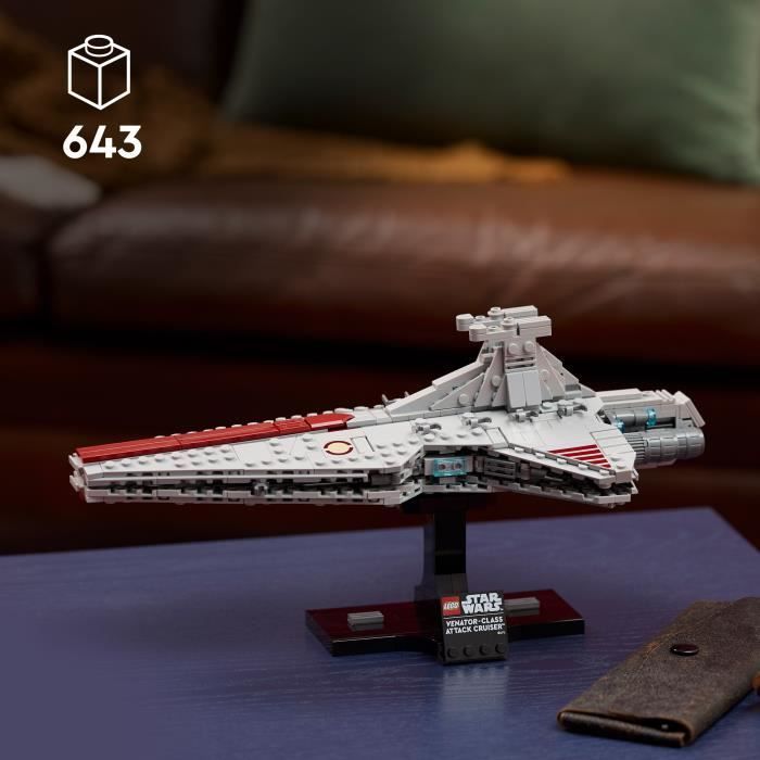 LEGO Star Wars 75441 Cruzador de Assalto Classe Venator - Conjunto Adulto - Nave