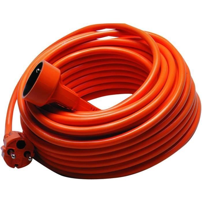 Cable de extensión para jardín TEC HIT, 3 x 1,5 mm², longitud 25 m