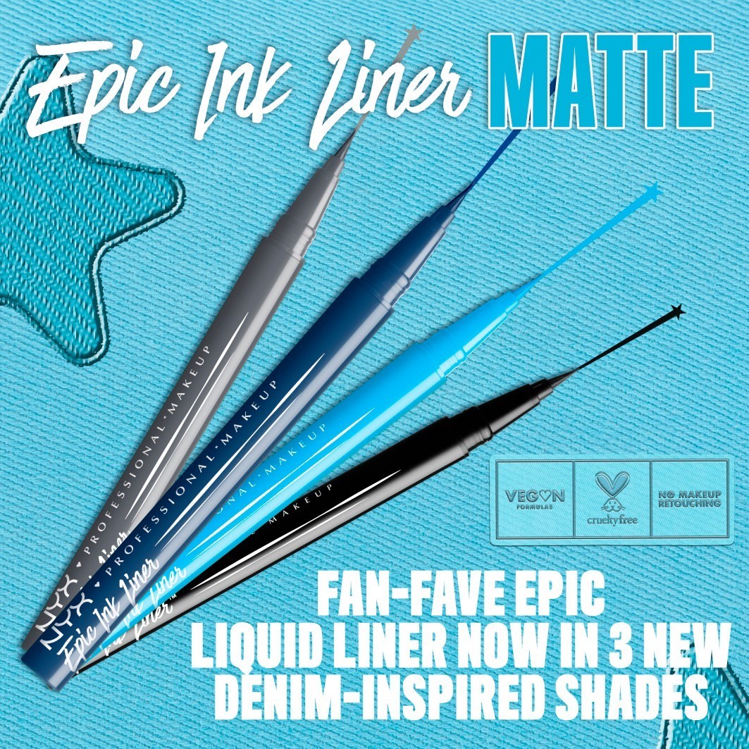 NYX Professional Makeup Eyeliner Epic Ink Linear - 1 ml
