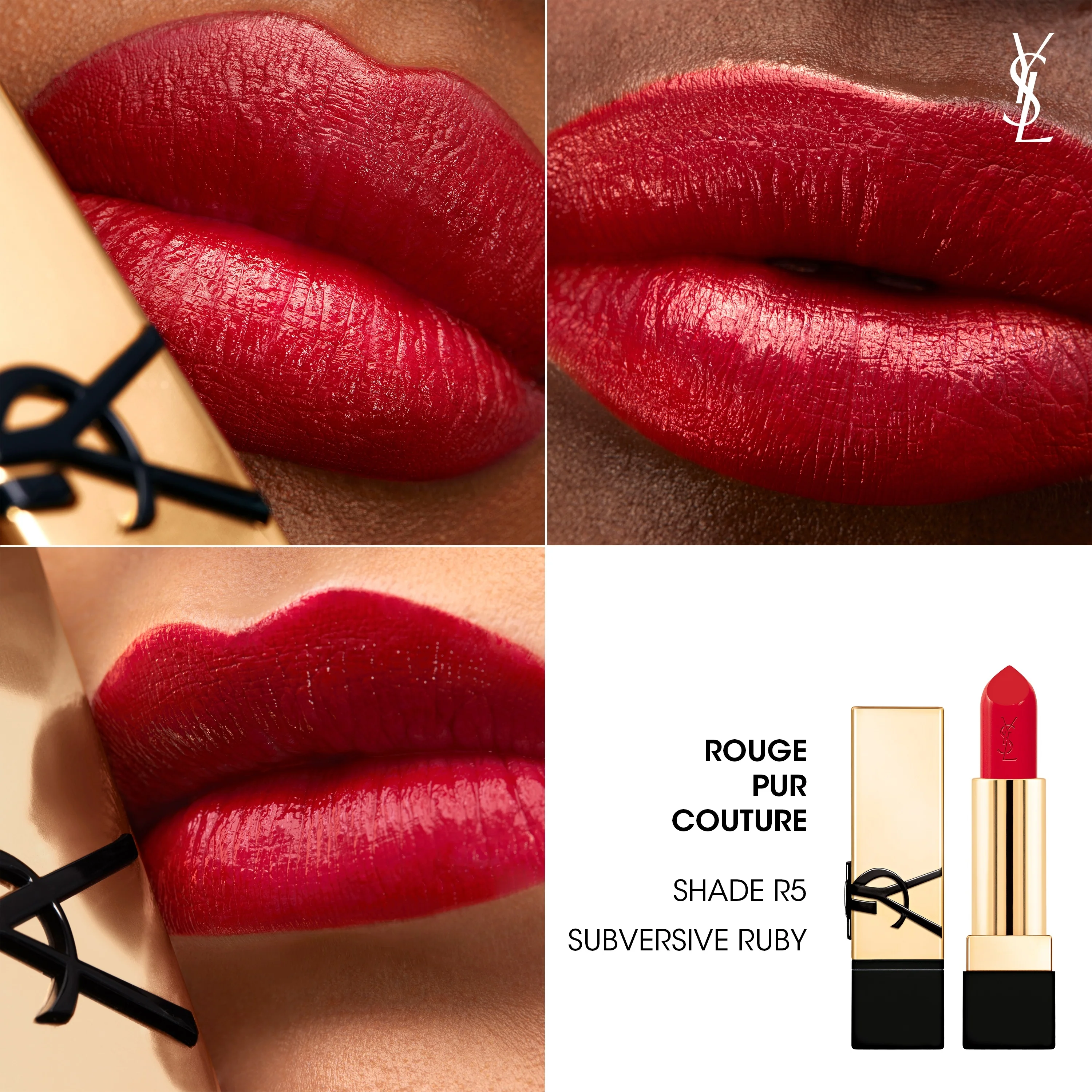 Labbra Rouge Pur Couture - Rossetto Satinato - Rossetto