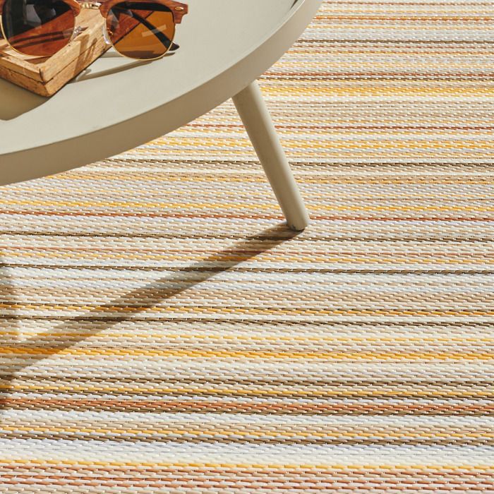 Alfombra de exterior - NAZAR RUGS - CAPRI - Reversible - Beige - 150x220 cm