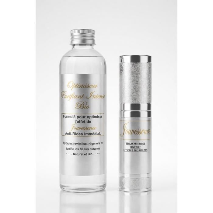 JOUVESSENCE Instant Anti-Wrinkle Serum – Kiinteyttävä vaikutus 3 minuutissa – Silottaa ryppyjä ja turvotusta – Kestää 10 tuntia – Kollageeni – Kasvot ja silmänympärysiho 15ml