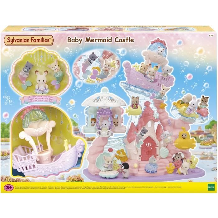 Statuette in miniatura - SYLVANIAN FAMILIES - 5701 - Il Castello della Sirena