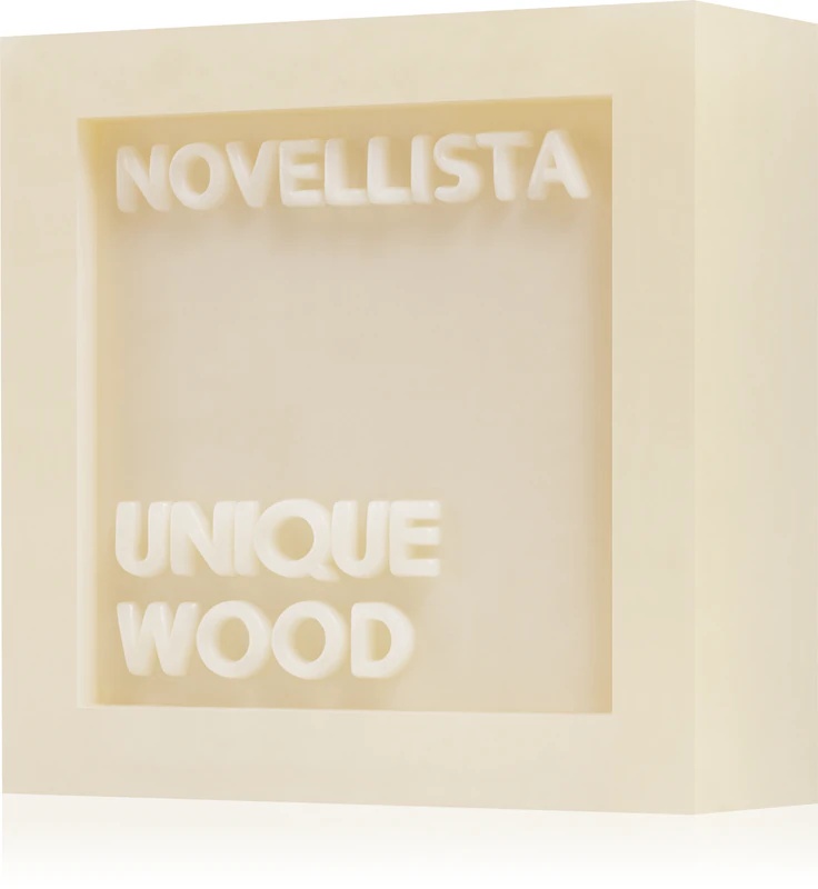 NOVELLISTA Unique Wood luksuzno trdo milo za obraz, roke in telo uniseks