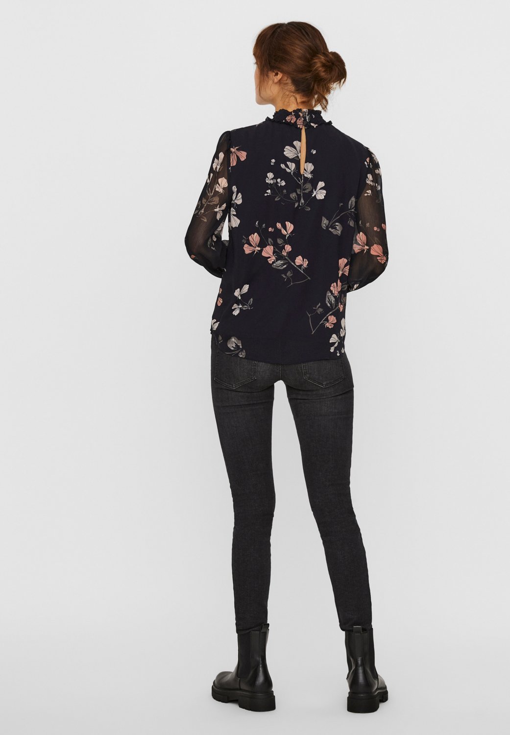 Vero Moda VMSMILLA - Blusa - céu noturno/hallie