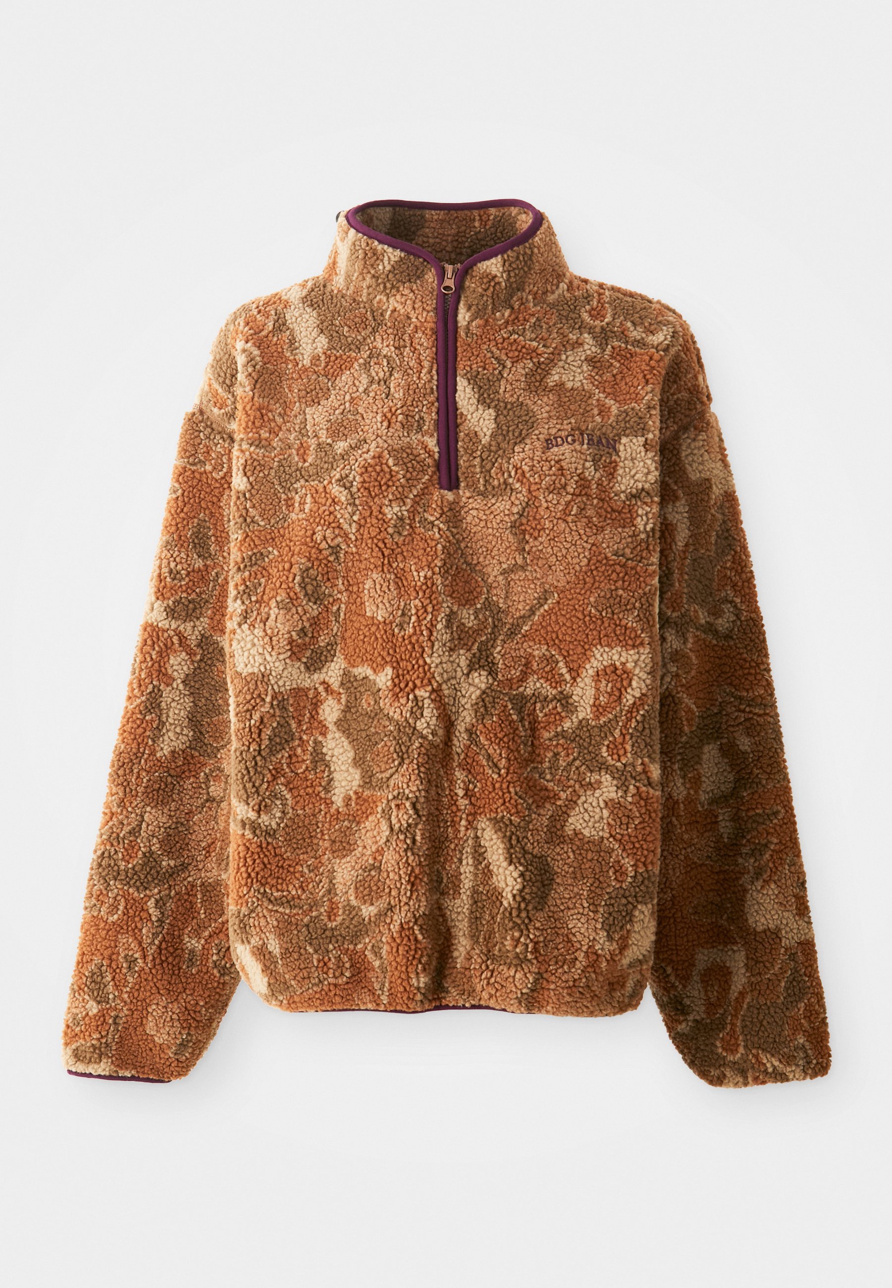 Maglione in pile BDG Urban Outfitters - multicolore