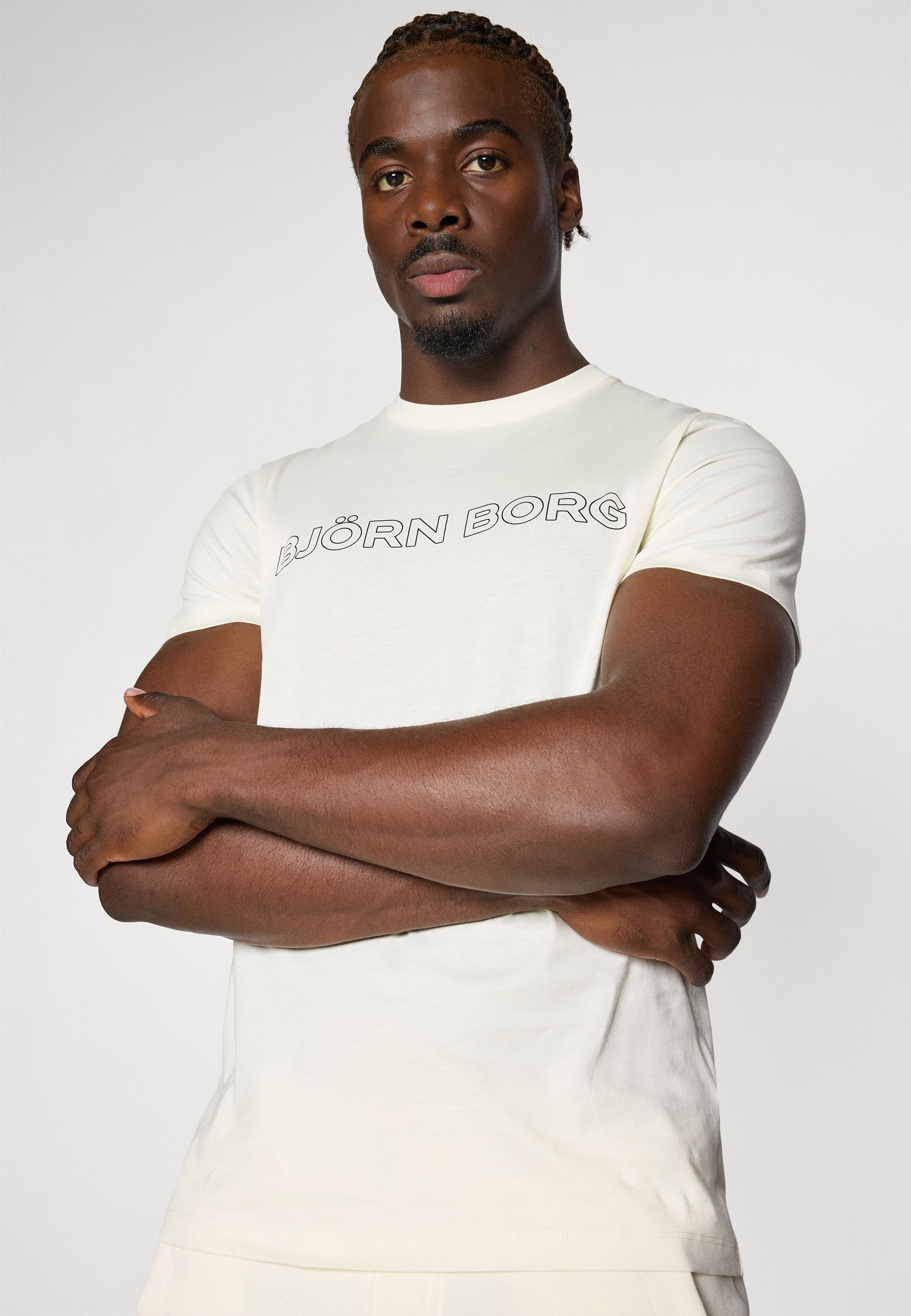 Björn Borg ESSENTIAL - Tricou cu imprimeu - tofu