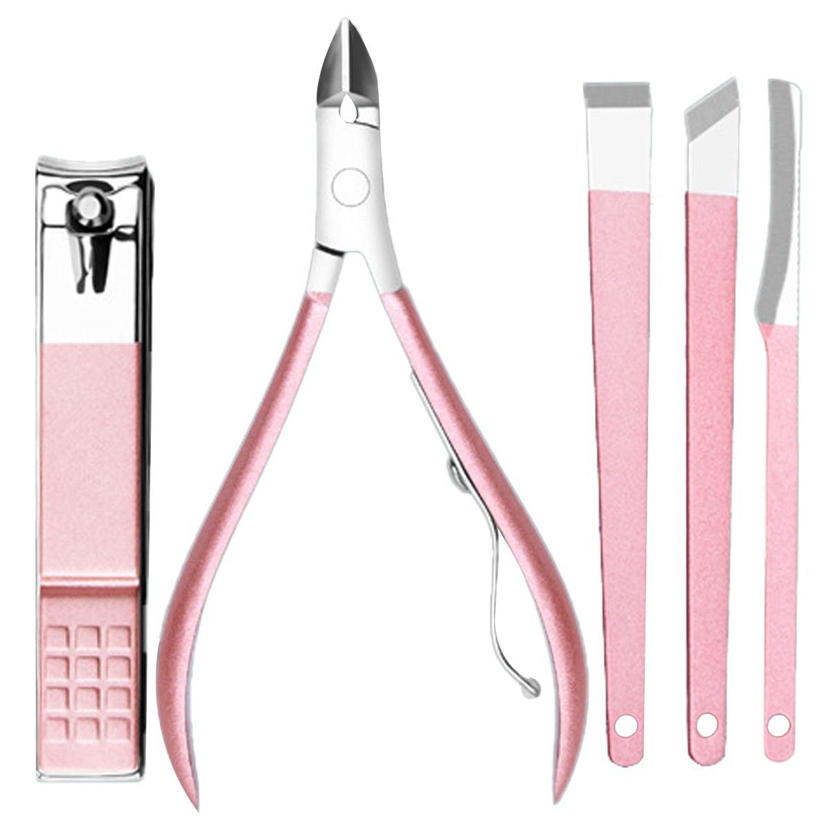 UNIQ Nagelpflegeset 18-in-1 Maniküre-Set – Roségold