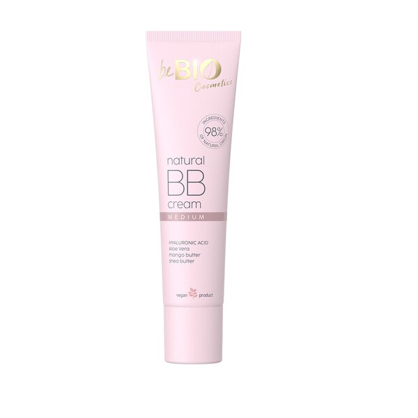 beBIO Natural BB Face Cream - Medium 30ml