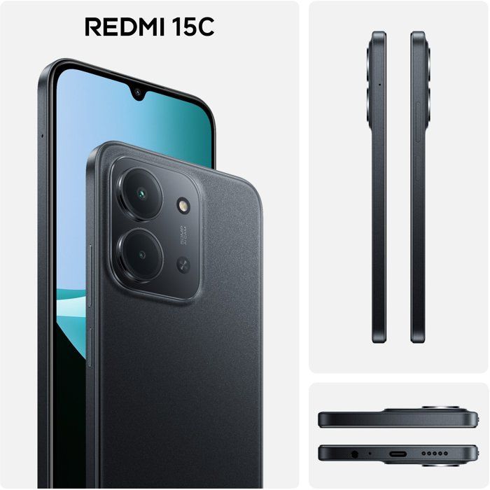 Xiaomi - Redmi 15C - 256 GB - Nero