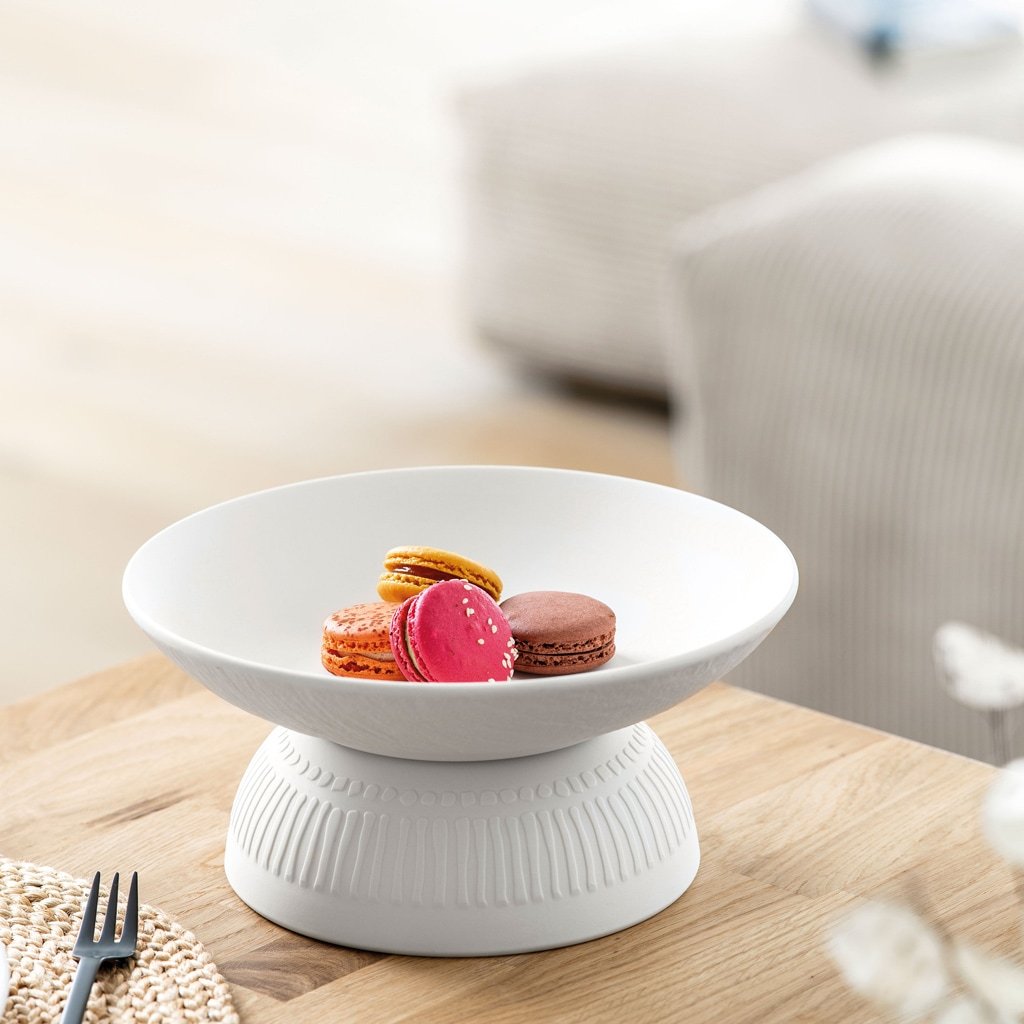Villeroy & Boch plakana bļoda Manufacture Rock Blanc - 1 gab.