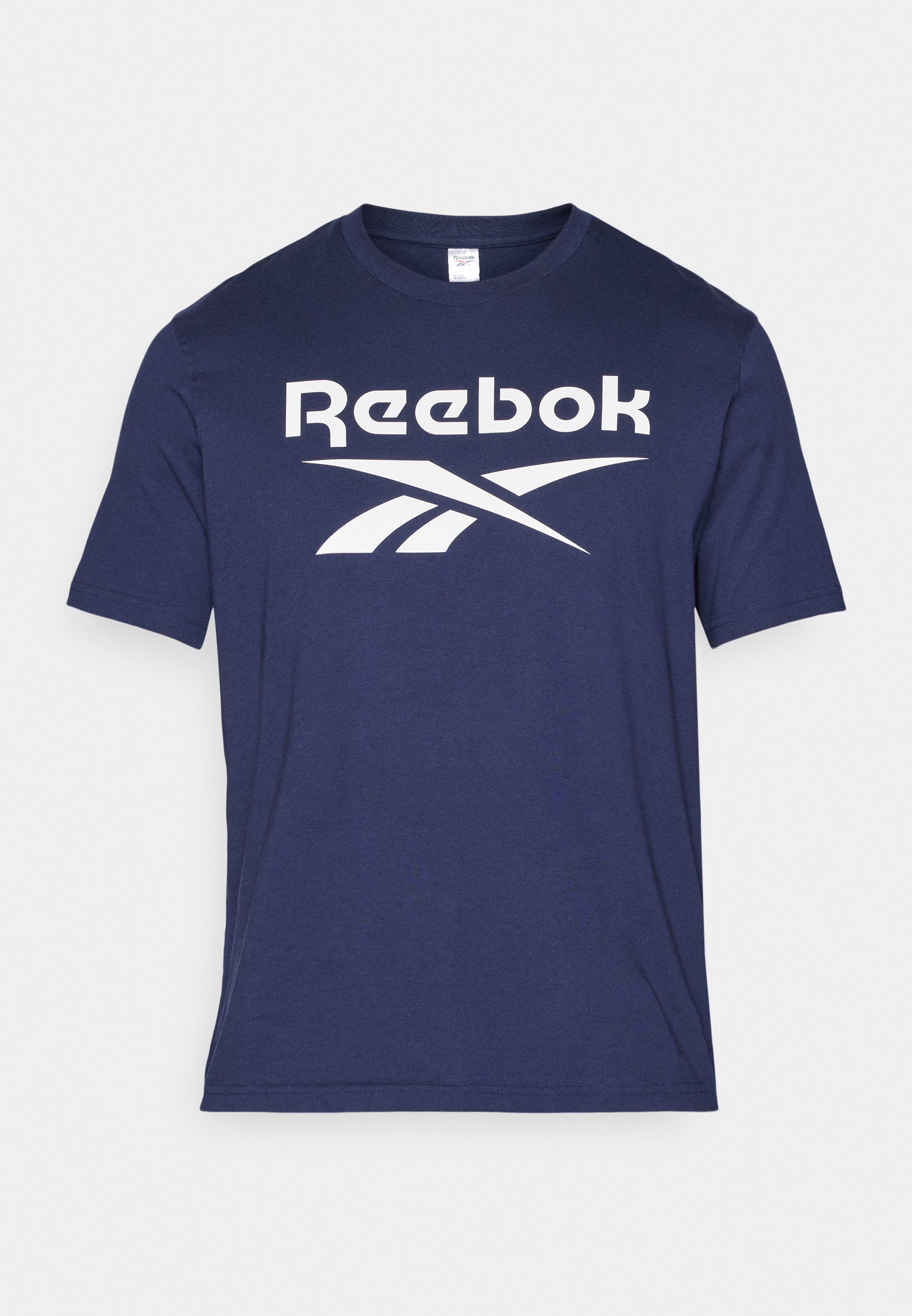 Reebok LOGO KLEUR - Bedrukt T-shirt - vector marineblauw