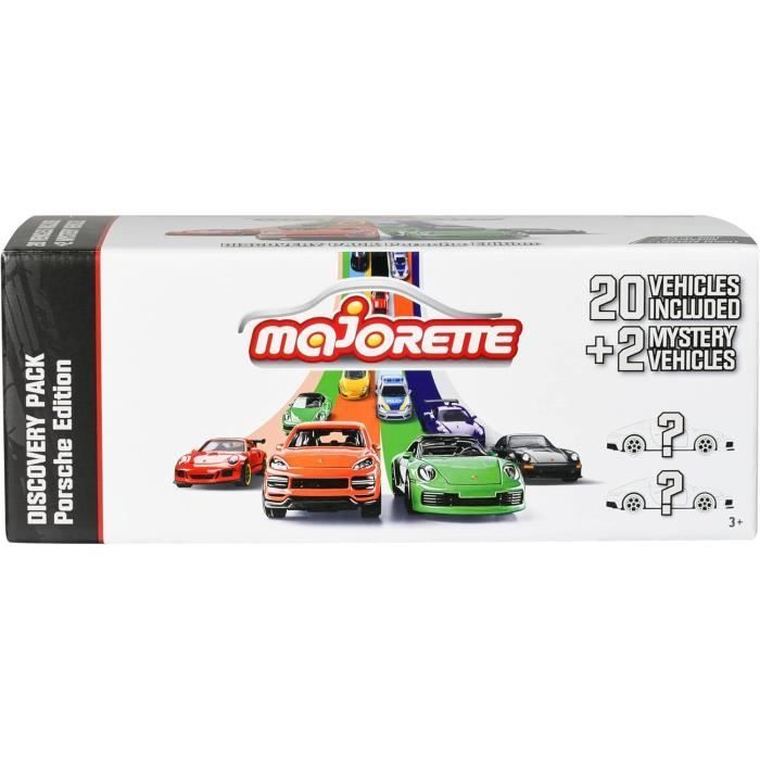 Majorette - Porsche Discovery Pack 20+2 - 22 Metal Vehicles - 1/64 Scale - Porsche Collection