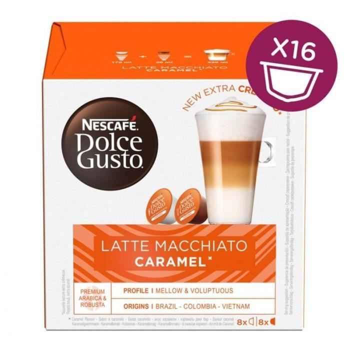 Nescafe Nescafé Dolce Gusto Caramel Latte Macchiato Kaffeekapsel 16 Stück(e) – 7613037788884