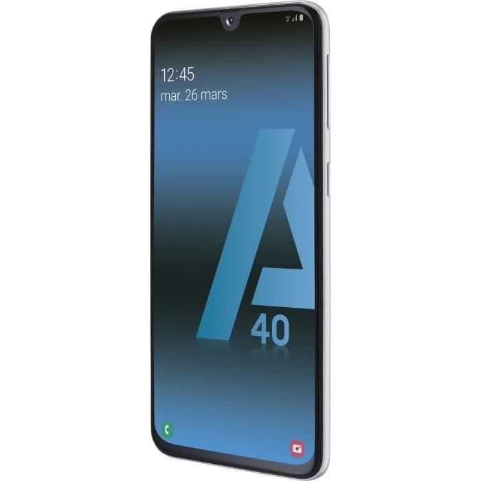 SAMSUNG Galaxy A40 - Doble SIM, 64 GB, Blanco
