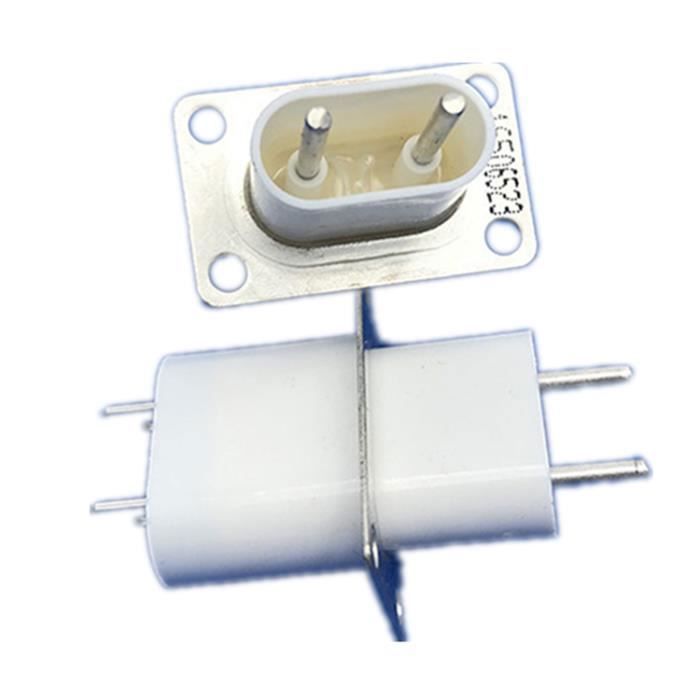 unidades de enchufes de magnetrón de repuesto para horno microondas con conector de terminal de magnetrón con condensador pasante