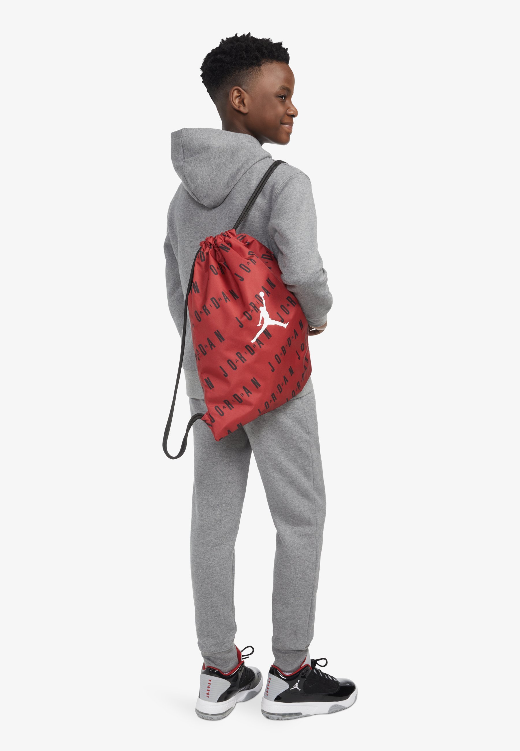 Jordan JAN CORE GYM SACK UNISEX - Sporttas met trekkoord - rood voor de sportschool