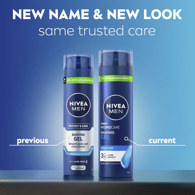 NIVEA MEN Hydrocare skutimosi gelis