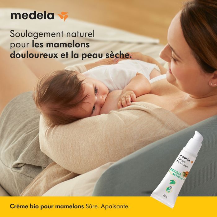 MEDELA - Bio-Brustwarzenbalsam mit doppelter Wirkung™ 40 g - Beruhigt und pflegt