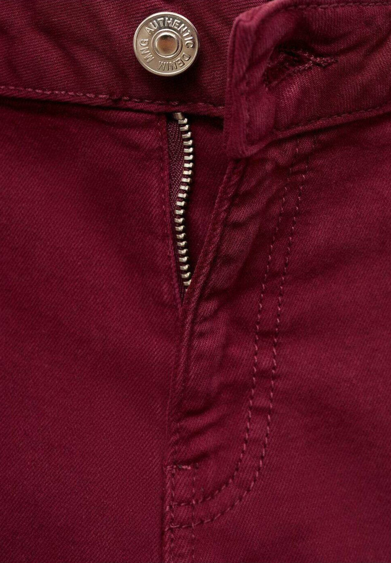 Mango Kids TEEN - Uitlopende jeans - bordeaux