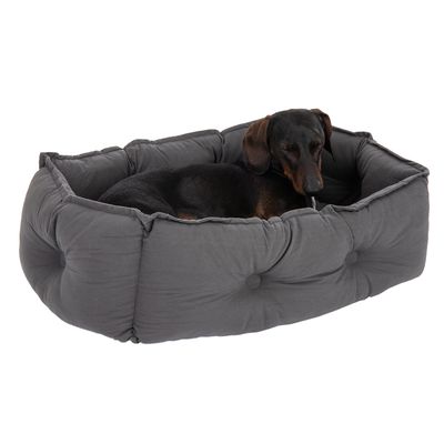 Kuschelbett aus seidigem Material