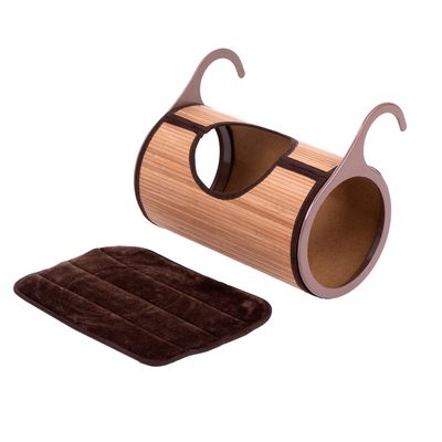 Cuccia per gatti Natural Retreat da posizionare sul termosifone - Beige/Marrone