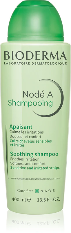Bioderma Nodé A Shampooning, shampoo calmante para pele sensível.