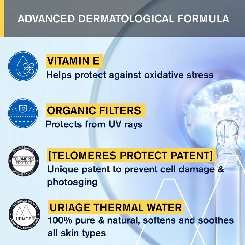 Creme protetor Uriage Bariésun FPS 30 para rosto e corpo.