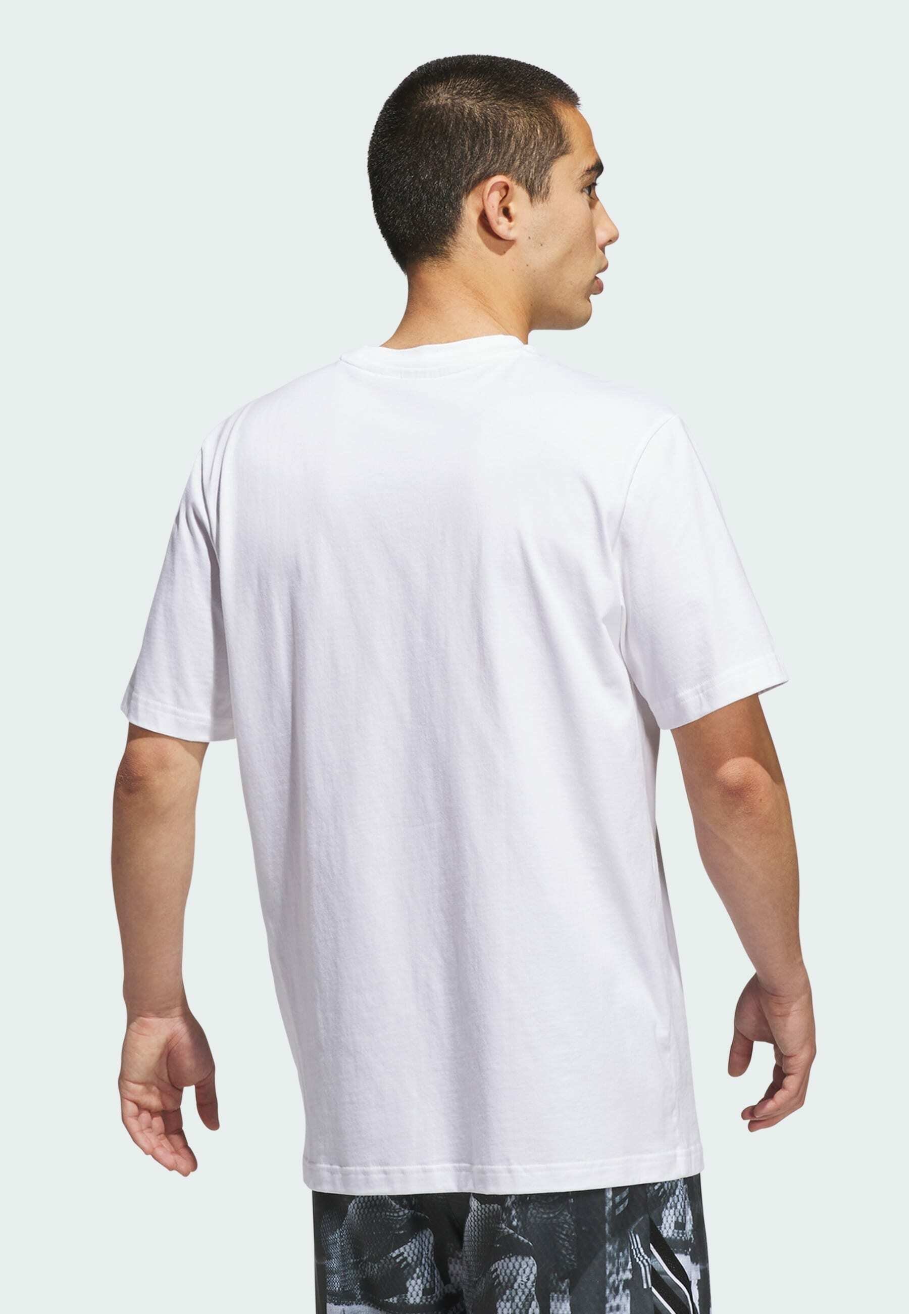 adidas Performance BASKETBALL - Sport T-shirt - wit