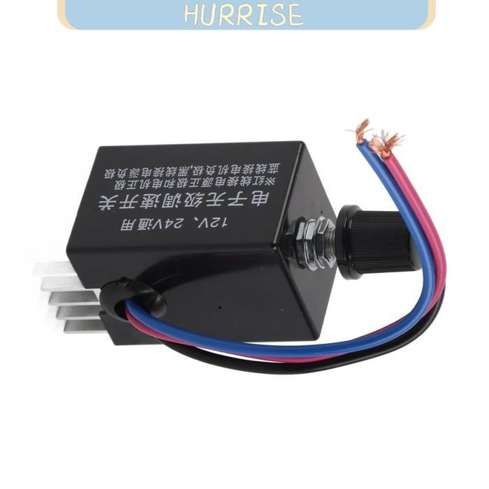 Regolatore di velocità per motore CC 12V 24V 10A, controllo ventola riscaldatore camion, interruttore