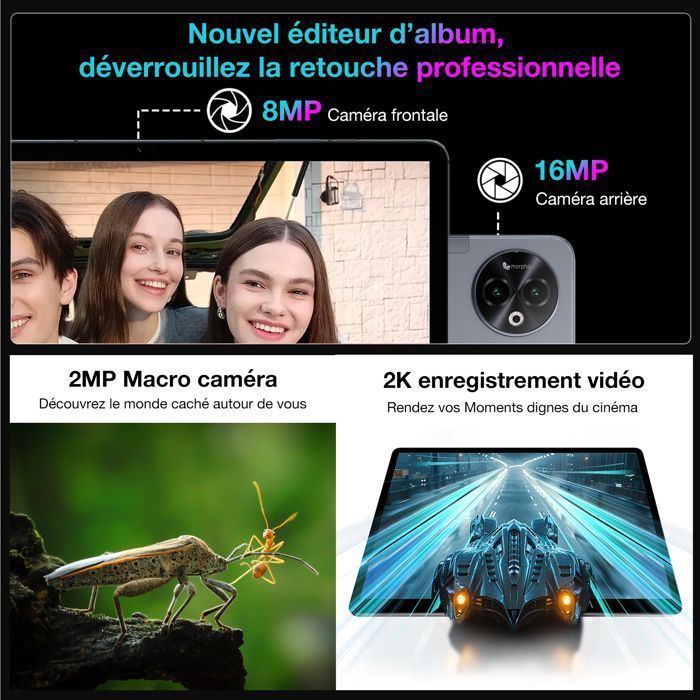 Doogee TAB E3 Max VIP Tablette Tactile avec Clavier 14